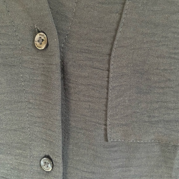 Dark blue women’s blouse - Picture 3 of 4